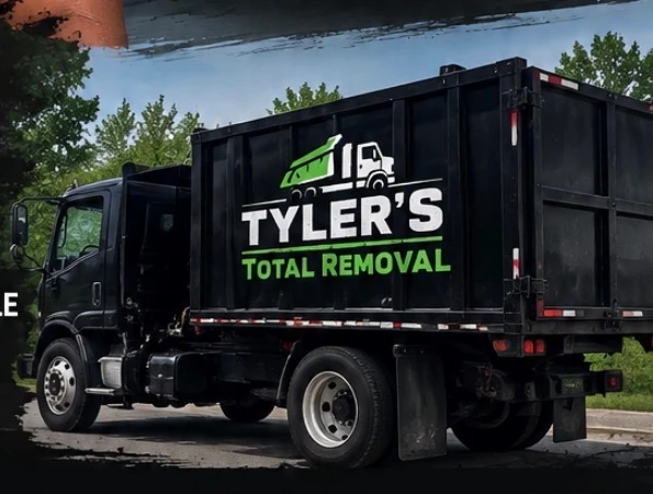 Tyler's Total Removal truck